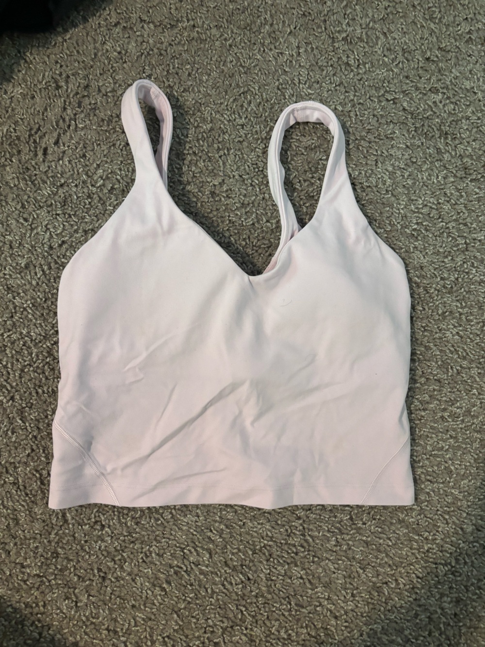 lululemon athletica Light Pink Tank Top